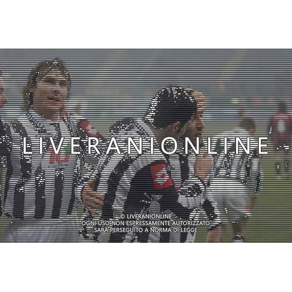 MILANO,23-01-02 DFP/MARCO LUSSOSO MILAN - JUVENTUS (COPPA ITALIA): ESULTANZA JUVENTUS