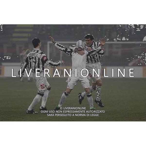 MILANO,23-01-02 DFP/MARCO LUSSOSO MILAN - JUVENTUS (COPPA ITALIA): ESULTANZA JUVENTUS