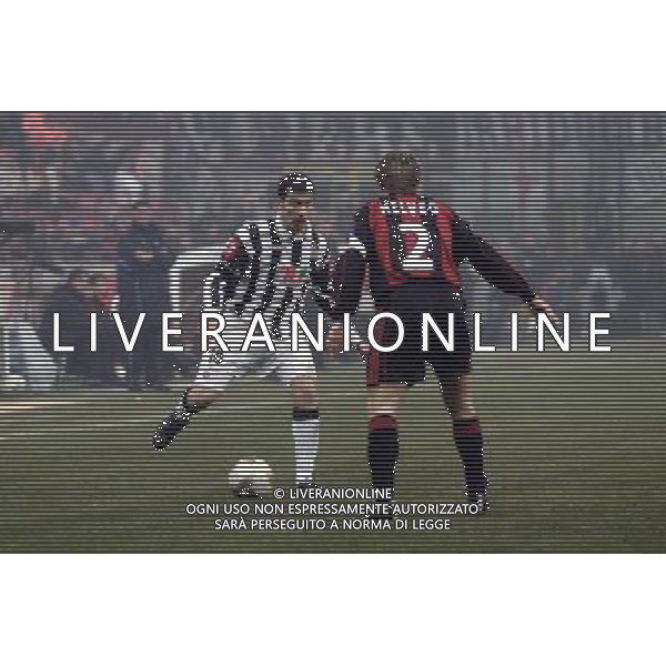 MILANO,23-01-02 DFP/MARCO LUSSOSO MILAN - JUVENTUS (COPPA ITALIA): ENZO MARESCA