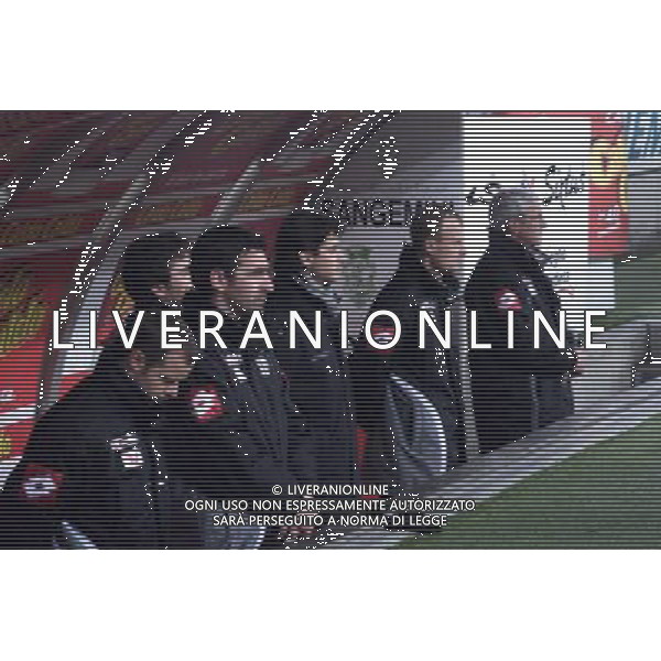 MILANO,23-01-02 DFP/MARCO LUSSOSO MILAN - JUVENTUS (COPPA ITALIA): PANCHINA DELLA JUVENTUS