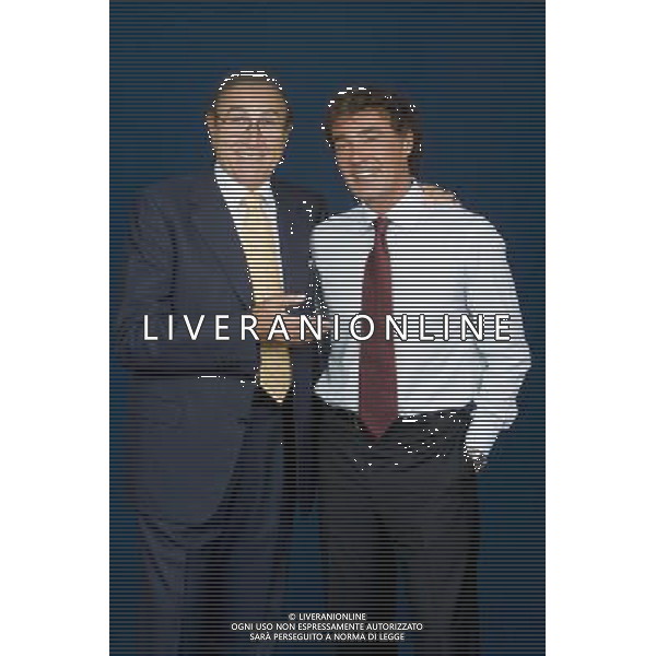 TRASMISSIONE TELEVISIVA DOMENICA IN 2009/10 NELLA FOTO Pippo Baudo, Massimo Giletti AG ALDO LIVERANI