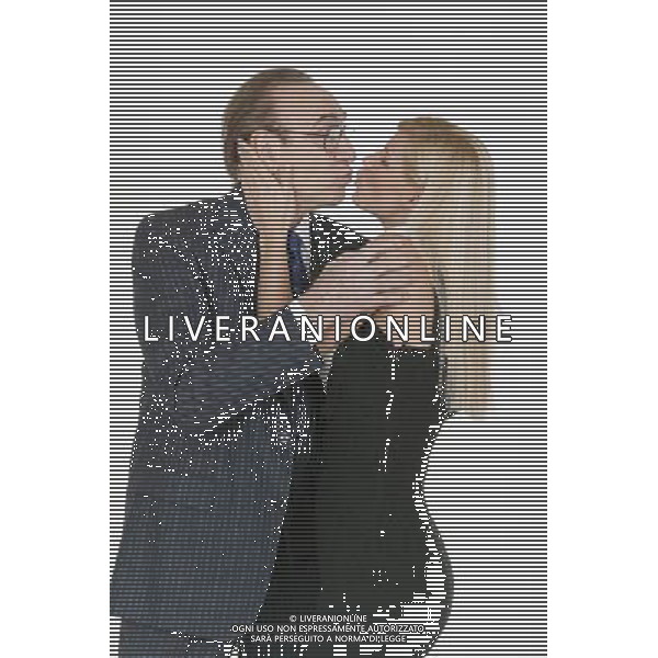 TELEGATTI 2008 - NELLA FOTO: I CONDUTTORI PIPPO BAUDO E MICHELLE HUNZIKER AG ALDO LIVERANI 