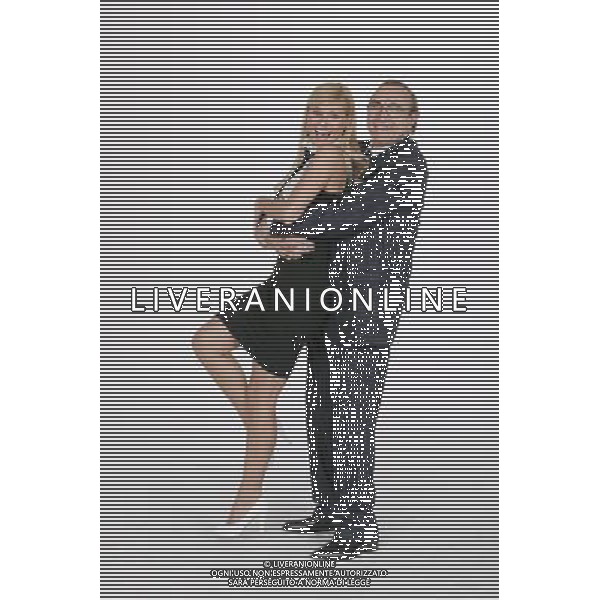 TELEGATTI 2008 - NELLA FOTO: I CONDUTTORI PIPPO BAUDO E MICHELLE HUNZIKER AG ALDO LIVERANI 