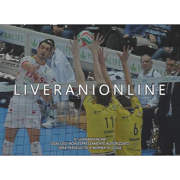 Lega Volley Serie A1 Maschile 2011/2012 12Á Giornata Trento - 29.12.2011 Itas Diatec Trentino-Marmi Lanza Verona Nella Foto:Matey Kazivski /Ph.Vitez-Ag. Aldo Liverani