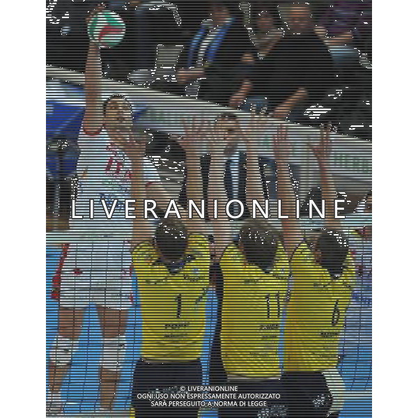 Lega Volley Serie A1 Maschile 2011/2012 12Á Giornata Trento - 29.12.2011 Itas Diatec Trentino-Marmi Lanza Verona Nella Foto:Matey Kazivski /Ph.Vitez-Ag. Aldo Liverani