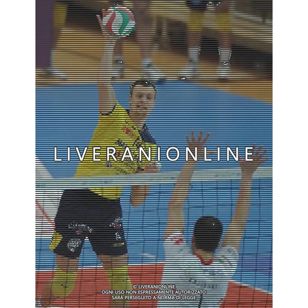 Lega Volley Serie A1 Maschile 2011/2012 12Á Giornata Trento - 29.12.2011 Itas Diatec Trentino-Marmi Lanza Verona Nella Foto:Robert Kromm /Ph.Vitez-Ag. Aldo Liverani