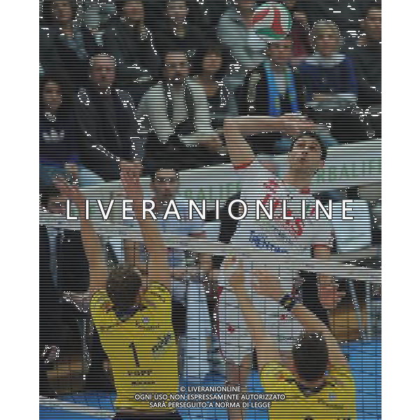 Lega Volley Serie A1 Maschile 2011/2012 12Á Giornata Trento - 29.12.2011 Itas Diatec Trentino-Marmi Lanza Verona Nella Foto:Tsvetan Sokolov /Ph.Vitez-Ag. Aldo Liverani