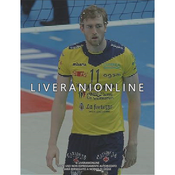 Lega Volley Serie A1 Maschile 2011/2012 12Á Giornata Trento - 29.12.2011 Itas Diatec Trentino-Marmi Lanza Verona Nella Foto:Aidan Zingel /Ph.Vitez-Ag. Aldo Liverani