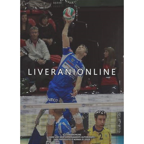 PIACENZA 29/12/2011 - COPRA ELIOR PIACENZA VS BRE BANCA LANNUTTI CUNEO - NELLA FOTO: NIKOLA GRBIC - FOTO FRANCESCA SOLI / AGENZIA ALDO LIVERANI