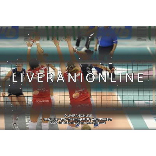 Campionato Pallavolo Serie A1 Femminile - 11° giornata Castellanza (VA) - 29/12/2011 MC Carnaghi Villa Cortese - Yamamay Busto Arsizio nella foto: un attacco di Cruz foto Roberto Garavaglia - ag. Aldo Liverani sas
