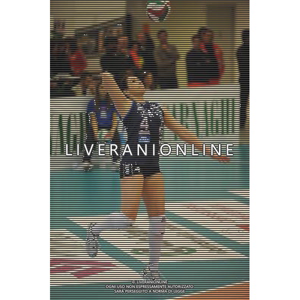 Campionato Pallavolo Serie A1 Femminile - 11Á giornata Castellanza (VA) - 29/12/2011 MC Carnaghi Villa Cortese - Yamamay Busto Arsizio nella foto: Lindsey Berg (MC Carnaghi Villa Cortese) foto Roberto Garavaglia - ag. Aldo Liverani sas