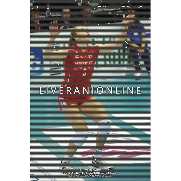Campionato Pallavolo Serie A1 Femminile - 11Á giornata Castellanza (VA) - 29/12/2011 MC Carnaghi Villa Cortese - Yamamay Busto Arsizio nella foto: Carli Lloyd (Yamamay Busto Arsizio) foto Roberto Garavaglia - ag. Aldo Liverani sas