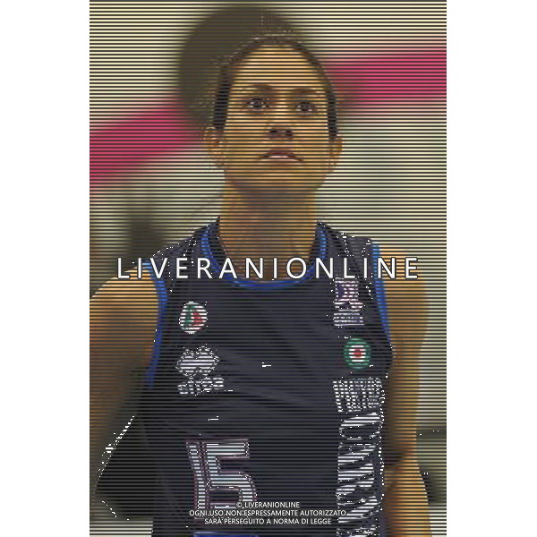 Campionato Pallavolo Serie A1 Femminile - 11Á giornata Castellanza (VA) - 29/12/2011 MC Carnaghi Villa Cortese - Yamamay Busto Arsizio nella foto: Makare Wilson (MC Carnaghi Villa Cortese) foto Roberto Garavaglia - ag. Aldo Liverani sas