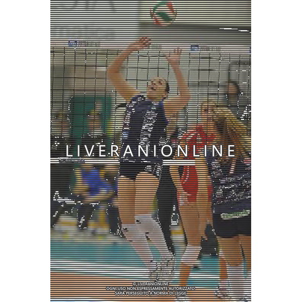 Campionato Pallavolo Serie A1 Femminile - 11Á giornata Castellanza (VA) - 29/12/2011 MC Carnaghi Villa Cortese - Yamamay Busto Arsizio nella foto: Lindsey Berg (MC Carnaghi Villa Cortese) foto Roberto Garavaglia - ag. Aldo Liverani sas
