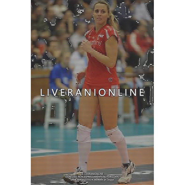 Campionato Pallavolo Serie A1 Femminile - 11Á giornata Castellanza (VA) - 29/12/2011 MC Carnaghi Villa Cortese - Yamamay Busto Arsizio nella foto: Francesca Marcon (Yamamay Busto Arsizio) foto Roberto Garavaglia - ag. Aldo Liverani sas