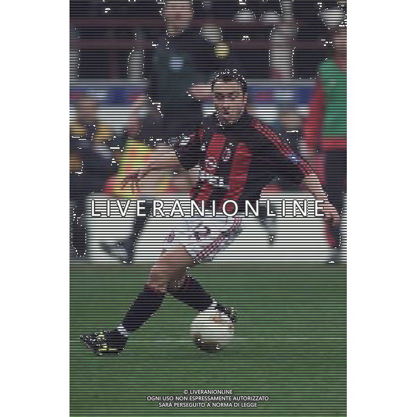 MILANO, 28-02-02 DFP/MARCO LUSSOSO MILAN - RODA (COPPA UEFA) NELLA FOTO: CRISTIAN BROCCHI