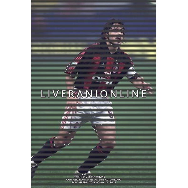 MILANO, 28-02-02 DFP/MARCO LUSSOSO MILAN - RODA (COPPA UEFA) NELLA FOTO: GENNARO GATTUSO AG ALDO LIVERANI S A S