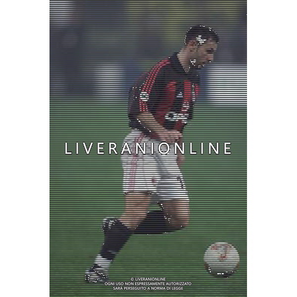 MILANO, 28-02-02 DFP/MARCO LUSSOSO MILAN - RODA (COPPA UEFA) NELLA FOTO: VARELA JAVI MORENO AG ALDO LIVERANI S A S