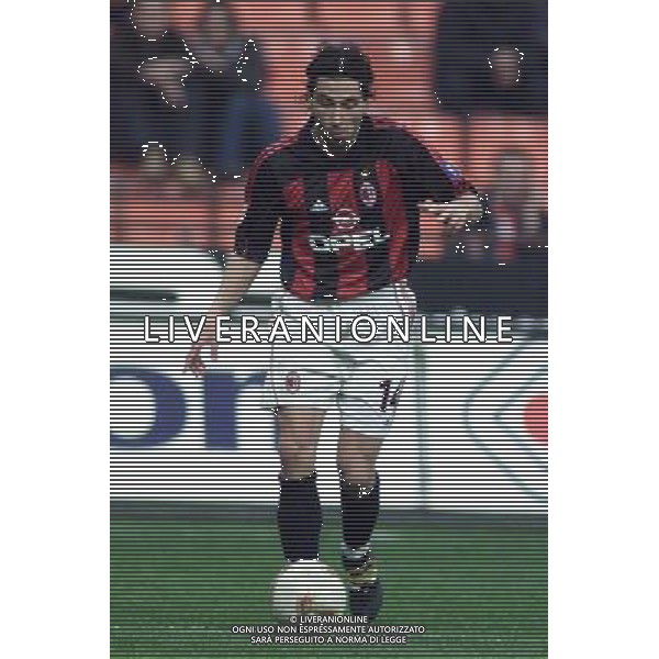 MILANO, 28-02-02 DFP/MARCO LUSSOSO MILAN - RODA (COPPA UEFA) NELLA FOTO: JOSE\' MARI AG ALDO LIVERANI S A S