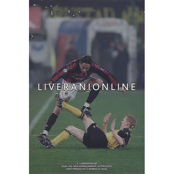 MILANO, 28-02-02 DFP/MARCO LUSSOSO MILAN - RODA (COPPA UEFA) NELLA FOTO: JOSE\' MARI AG ALDO LIVERANI S A S