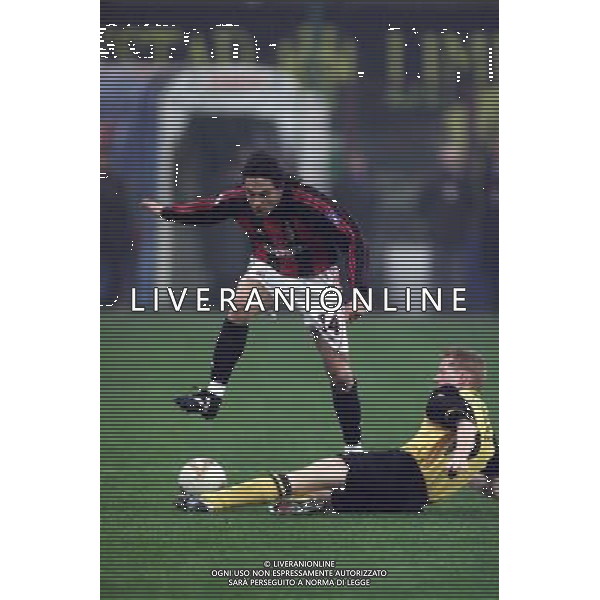 MILANO, 28-02-02 DFP/MARCO LUSSOSO MILAN - RODA (COPPA UEFA) NELLA FOTO: JOSE\' MARI AG ALDO LIVERANI S A S