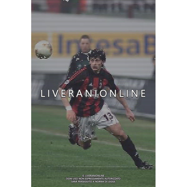 MILANO, 28-02-02 DFP/MARCO LUSSOSO MILAN - RODA (COPPA UEFA) NELLA FOTO: KAKHA KALADZE AG ALDO LIVERANI S A S