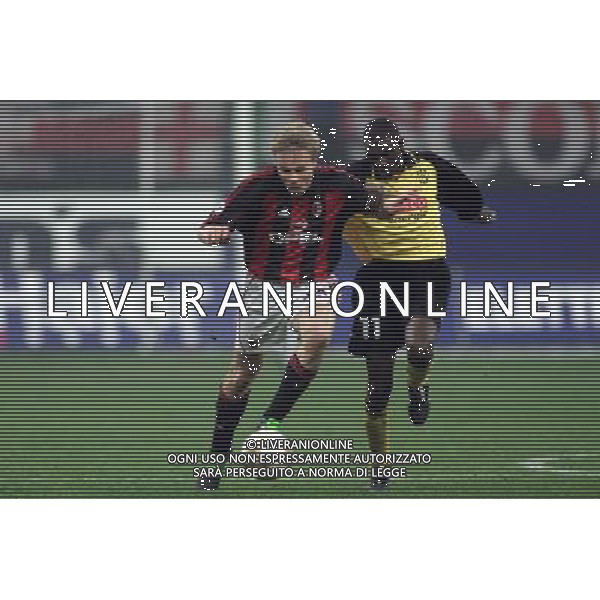 MILANO, 28-02-02 DFP/MARCO LUSSOSO MILAN - RODA (COPPA UEFA) NELLA FOTO: MARTIN LAURSEN AG ALDO LIVERANI S A S
