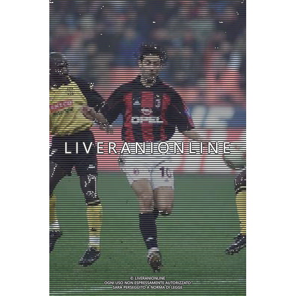 MILANO, 28-02-02 DFP/MARCO LUSSOSO MILAN - RODA (COPPA UEFA) NELLA FOTO: MANUEL RUI COSTA AG ALDO LIVERANI S A S