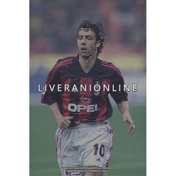 MILANO, 28-02-02 DFP/MARCO LUSSOSO MILAN - RODA (COPPA UEFA) NELLA FOTO: MANUEL RUI COSTA AG ALDO LIVERANI S A S