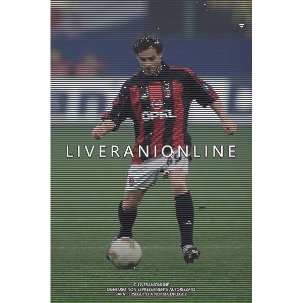 MILANO, 28-02-02 DFP/MARCO LUSSOSO MILAN - RODA (COPPA UEFA) NELLA FOTO: MARCO SIMONE AG ALDO LIVERANI S A S