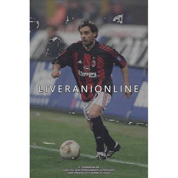 MILANO, 28-02-02 DFP/MARCO LUSSOSO MILAN - RODA (COPPA UEFA) NELLA FOTO: MARCO SIMONE AG ALDO LIVERANI S A S