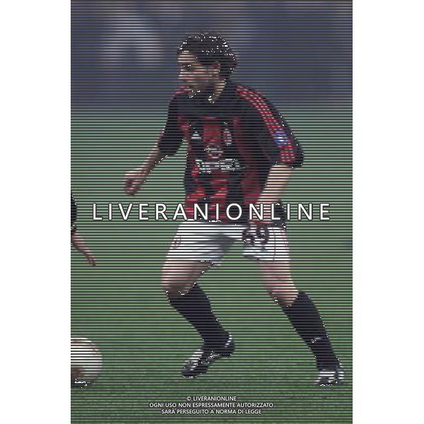 MILANO, 28-02-02 DFP/MARCO LUSSOSO MILAN - RODA (COPPA UEFA) NELLA FOTO: MARCO SIMONE AG ALDO LIVERANI S A S