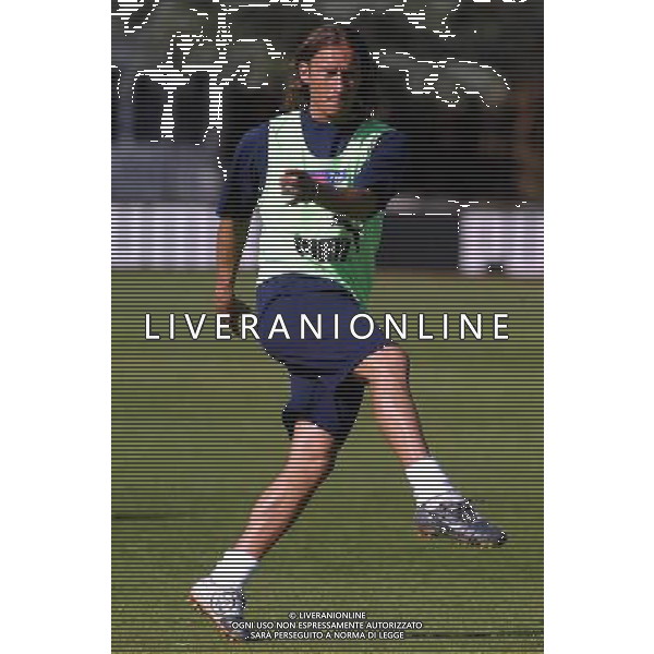 COVERCIANO NAZIONALE ITALIANA25/05/2004 NELLA FOTO TOTTI FRANCESCO AGENZIA ALDO LIVERANI