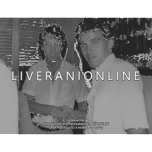 Ottorino Piotti (Gallarate, 31 luglio 1954) ex calciatore (portiere) e dirigente sportivo italiano nella foto Ottorino Piotti Joe Jordan ph.ARCHIVIO AGENZIA ALDO LIVERANI SAS