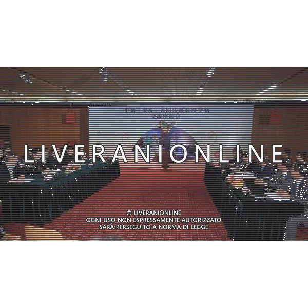 (120103) -- BEIJING, Jan. 3, 2012 () -- Artists from China and the Democratic People\'s Republic of Korea (DPRK) attend a seminar on an opera adaptation of \'the Butterfly Lovers\', a traditional Chinese love tragedy, in Beijing, capital of China, Jan. 2, 2012. The two country\'s opera performers, who are from Xiaobaihua Yueju Opera Troupe of east China\'s Zhejiang Province and the Phibada Opera Troupe of the DPRK, both have presented their opera adaptations of \'the Butterfly Lovers\' in China in the past several months. Different styles of singing and dancing were shown to tell the Chinese story about a pair of lovers who turn into butterflies after their love is not blessed by the world. (/Fan Rujun) (ry) ©photoshot/AG ALDO LIVERANI SAS - ITALY ONLY -