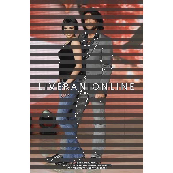 Roma - 04/01/2012 - Auditorium Rai - Presentazione della trasmissione TV \' Ballando con le stelle \' - nella foto: Sergio Assisi e Ekaterina Vaganova Œ© Fabrizio Corradetti - Ag. Aldo Liverani sas