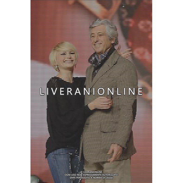 Roma - 04/01/2012 - Auditorium Rai - Presentazione della trasmissione TV \' Ballando con le stelle \' - nella foto: Gianni Rivera Ð Yulia Musikhina Œ© Fabrizio Corradetti - Ag. Aldo Liverani sas