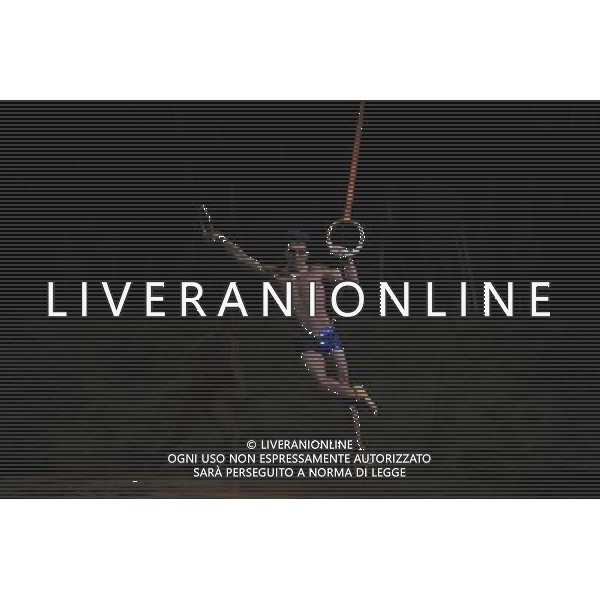 Cirque Du Soleil perform Totem at the Albert Hall. London 4th January 2011. ©photoshot/Agenzia Aldo Liverani Sas - ITALY ONLY - Artisti del Cirque Du Soleil durante le Prove dello spettacolo \'Totem\' al Royal Albert Hall di Londra, Inghilterra 4 gennaio 2012