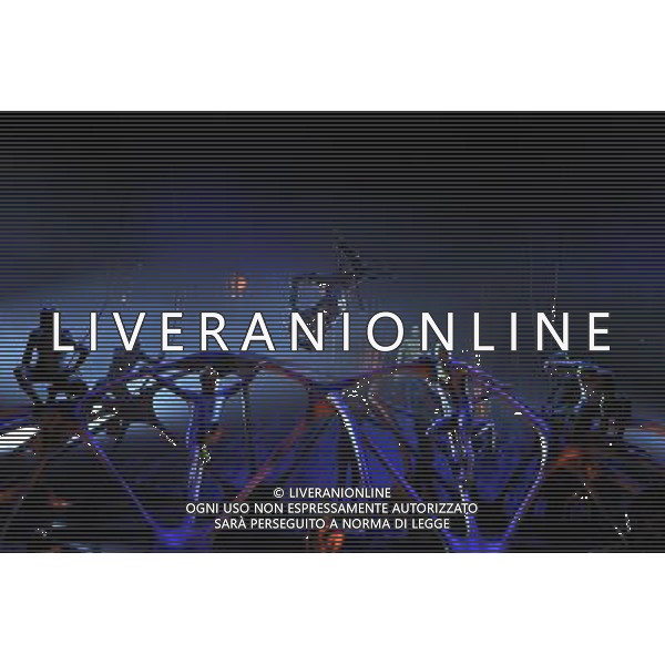 Cirque Du Soleil perform Totem at the Albert Hall. London 4th January 2011. ©photoshot/Agenzia Aldo Liverani Sas - ITALY ONLY - Artisti del Cirque Du Soleil durante le Prove dello spettacolo \'Totem\' al Royal Albert Hall di Londra, Inghilterra 4 gennaio 2012