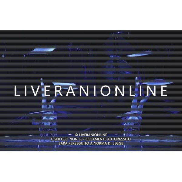 Cirque Du Soleil perform Totem at the Albert Hall. London 4th January 2011. ©photoshot/Agenzia Aldo Liverani Sas - ITALY ONLY - Artisti del Cirque Du Soleil durante le Prove dello spettacolo \'Totem\' al Royal Albert Hall di Londra, Inghilterra 4 gennaio 2012