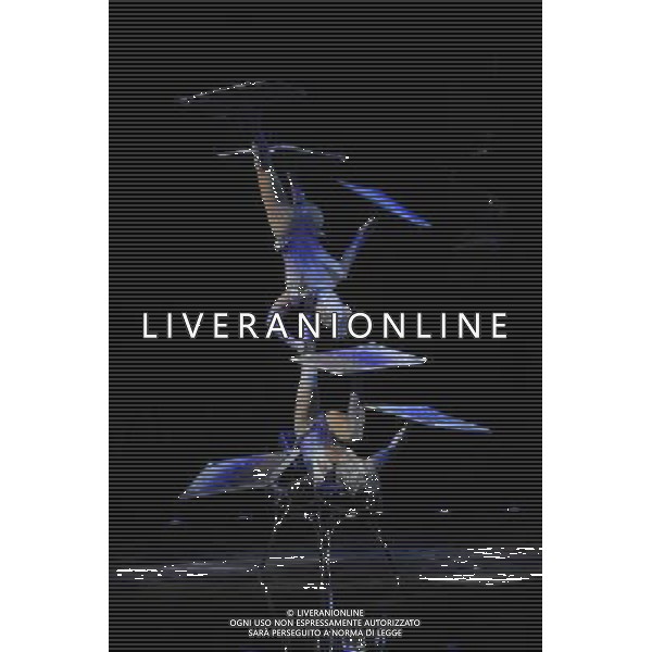 Cirque Du Soleil perform Totem at the Albert Hall. London 4th January 2011. ©photoshot/Agenzia Aldo Liverani Sas - ITALY ONLY - Artisti del Cirque Du Soleil durante le Prove dello spettacolo \'Totem\' al Royal Albert Hall di Londra, Inghilterra 4 gennaio 2012