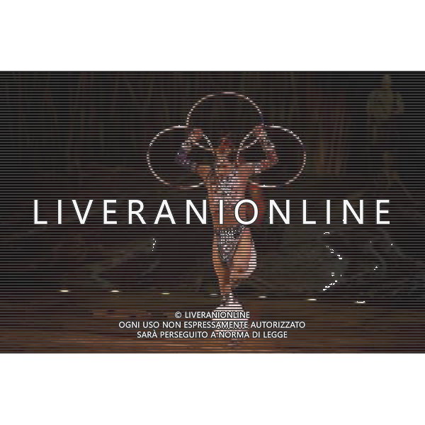 Artists from Cirque Du Soleil: Totem perform at Royal Albert Hall on January 4, 2012 in London, England. Picture Zenon Stefaniak ©photoshot/Agenzia Aldo Liverani Sas - ITALY ONLY - Artisti del Cirque Du Soleil durante le Prove dello spettacolo \'Totem\' al Royal Albert Hall di Londra, Inghilterra 4 gennaio 2012