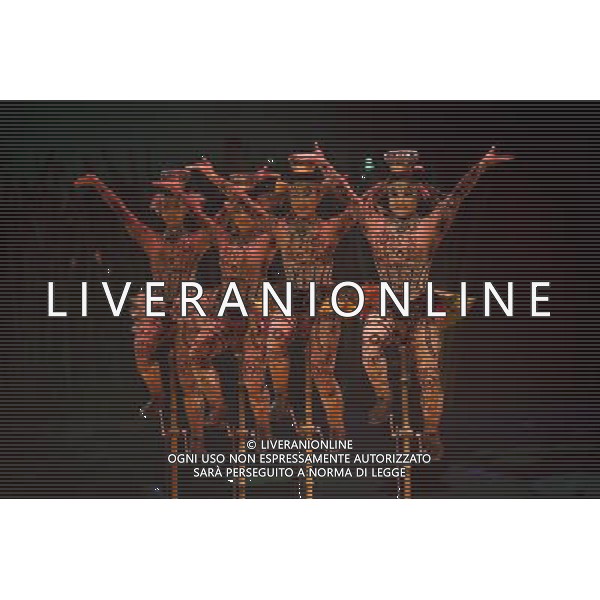 Artists from Cirque Du Soleil: Totem perform at Royal Albert Hall on January 4, 2012 in London, England. Picture Zenon Stefaniak ©photoshot/Agenzia Aldo Liverani Sas - ITALY ONLY - Artisti del Cirque Du Soleil durante le Prove dello spettacolo \'Totem\' al Royal Albert Hall di Londra, Inghilterra 4 gennaio 2012