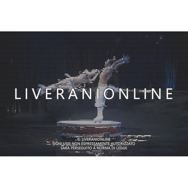 Artists from Cirque Du Soleil: Totem perform at Royal Albert Hall on January 4, 2012 in London, England. Picture Zenon Stefaniak ©photoshot/Agenzia Aldo Liverani Sas - ITALY ONLY - Artisti del Cirque Du Soleil durante le Prove dello spettacolo \'Totem\' al Royal Albert Hall di Londra, Inghilterra 4 gennaio 2012