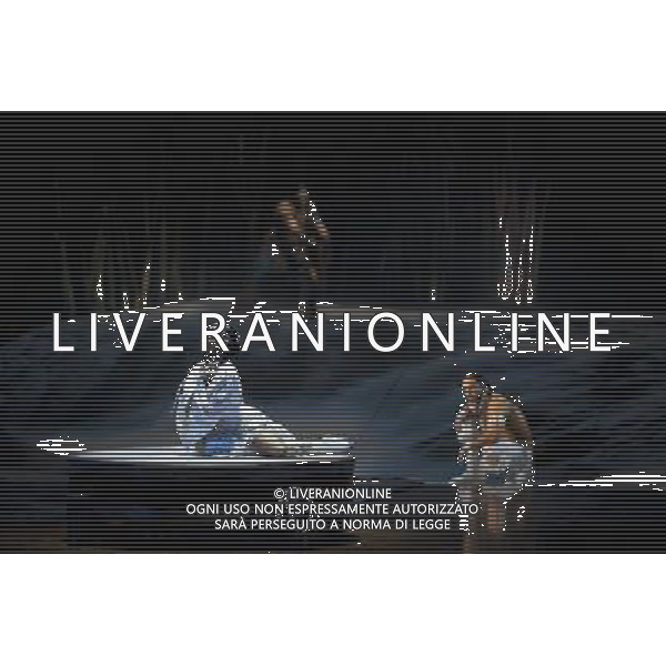 Artists from Cirque Du Soleil: Totem perform at Royal Albert Hall on January 4, 2012 in London, England. Picture Zenon Stefaniak ©photoshot/Agenzia Aldo Liverani Sas - ITALY ONLY - Artisti del Cirque Du Soleil durante le Prove dello spettacolo \'Totem\' al Royal Albert Hall di Londra, Inghilterra 4 gennaio 2012