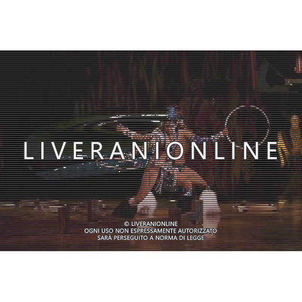 Artists from Cirque Du Soleil: Totem perform at Royal Albert Hall on January 4, 2012 in London, England. Picture Zenon Stefaniak ©photoshot/Agenzia Aldo Liverani Sas - ITALY ONLY - Artisti del Cirque Du Soleil durante le Prove dello spettacolo \'Totem\' al Royal Albert Hall di Londra, Inghilterra 4 gennaio 2012