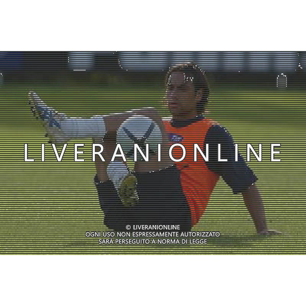 NAZIONALE ITALIANA A COVERCIANO 27/05/2004 NELLA FOTO NESTA ALESSANDRO AGENZIA ALDO LIVERANI