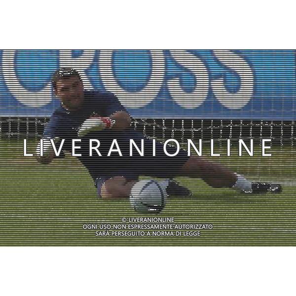 NAZIONALE ITALIANA A COVERCIANO 27/05/2004 NELLA FOTO PERUZZI ANGELO AGENZIA ALDO LIVERANI