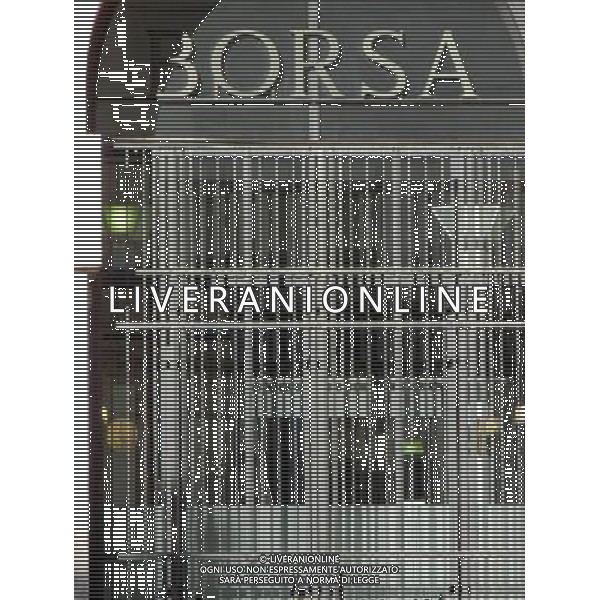 FOTO ARCHIVIO BORSA DI MILANO PALAZZO MEZZANOTTE PH: AG: ALDO LIVERANI