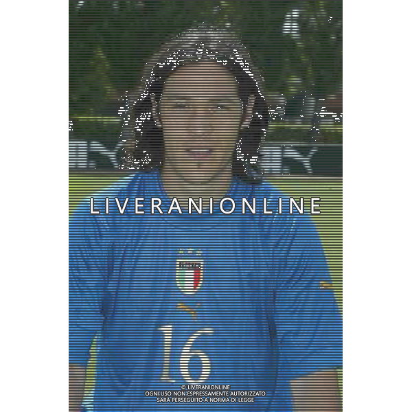 NAZIONALE ITALIANA CALCIO 27/05/2004 NELLA FOTO CAMORANESI MAURO AGENZIA ALDO LIVERANI
